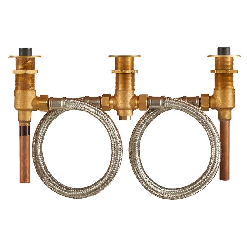 American Standard Flash Roman Tub Rough-In Valve Body with 1/2" Sweat - Natural