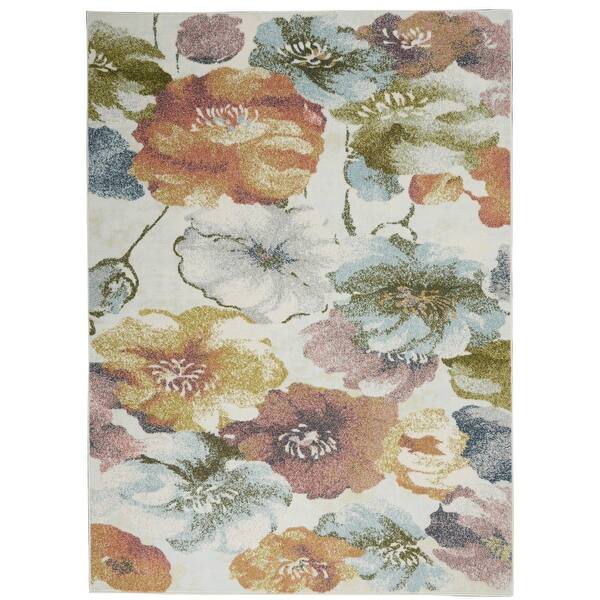 Shop Nourison Trance Floral Area Rug Overstock 31608498