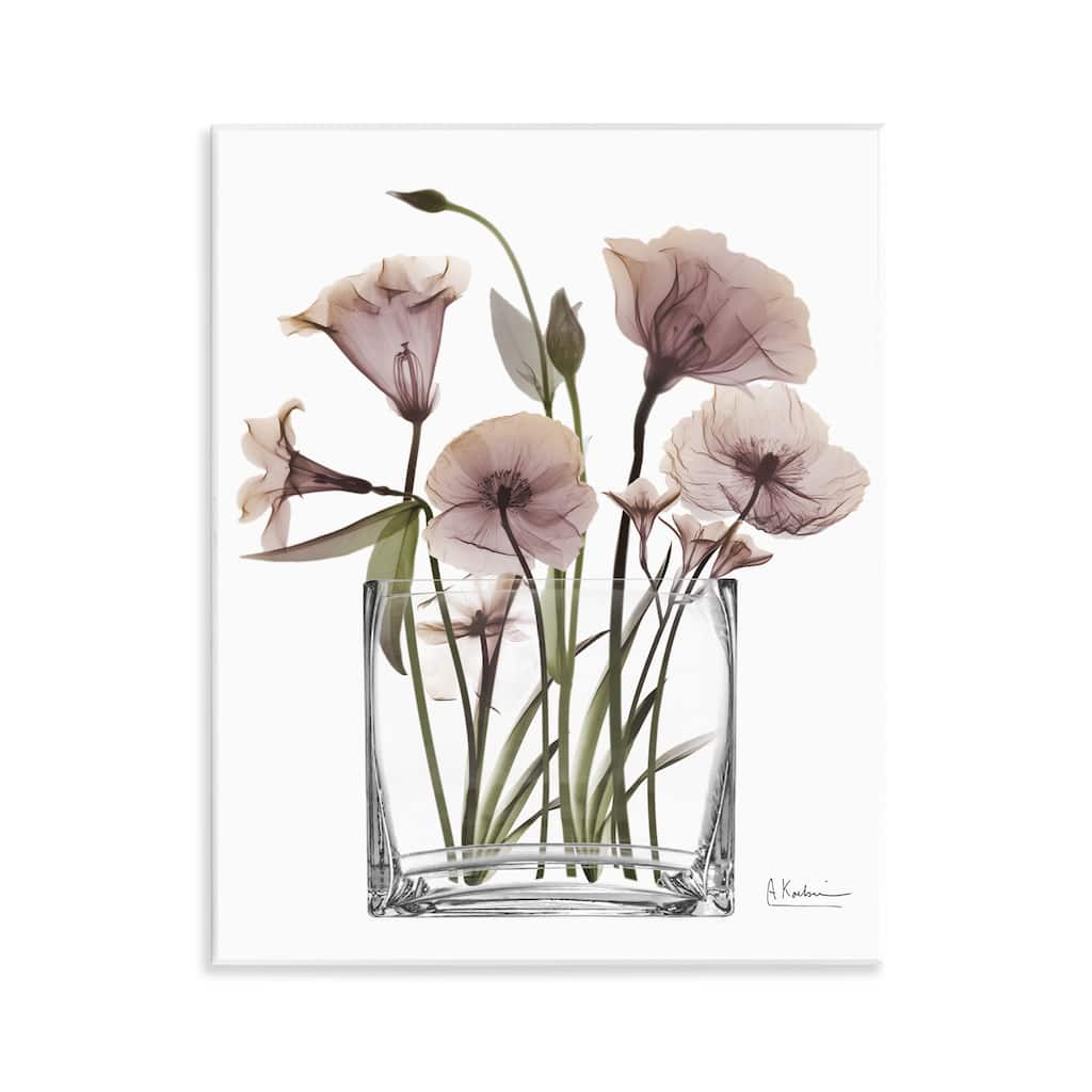 Stupell Modern Elegant Vase Wall Plaque Art Design By Albert Koetsier