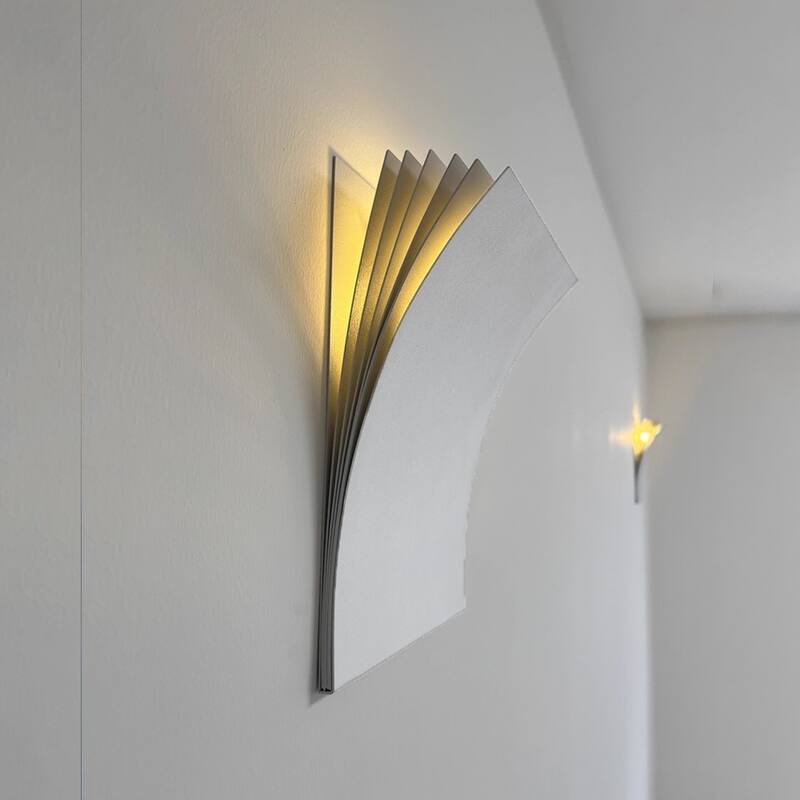 "Page Turn" LED Wall Sconce