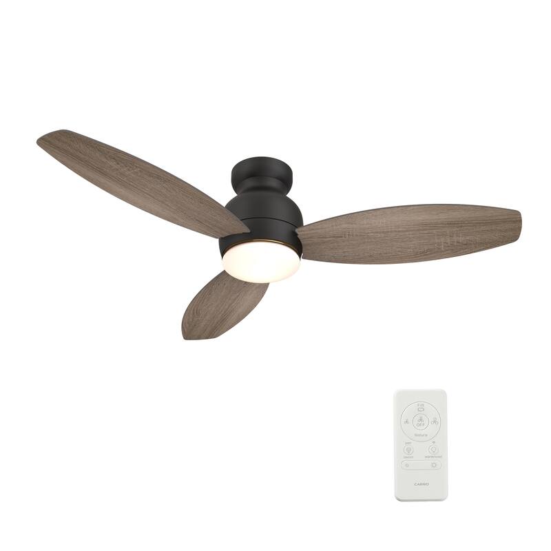 CARRO Quest 48" 3-Blade Smart Ceiling Fan with Light and Remote