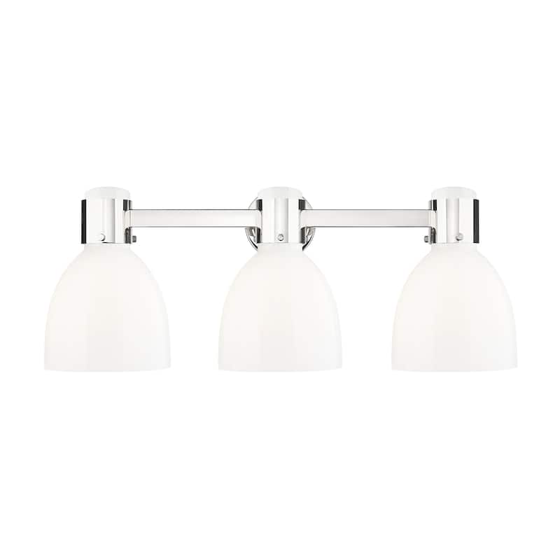 Innovations Lighting Downtown Urban - Lawton Bell - 3 Light 24" Wall-Mounted Bath Vanity Light