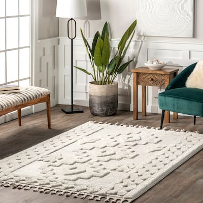Nuloom Janece Casual Striped Jute Area Rug