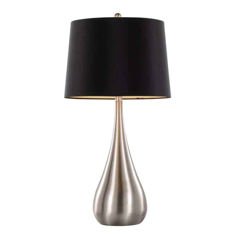 Silver Orchid Stone 29" Table Lamp with Empire Shade (Set of 2)