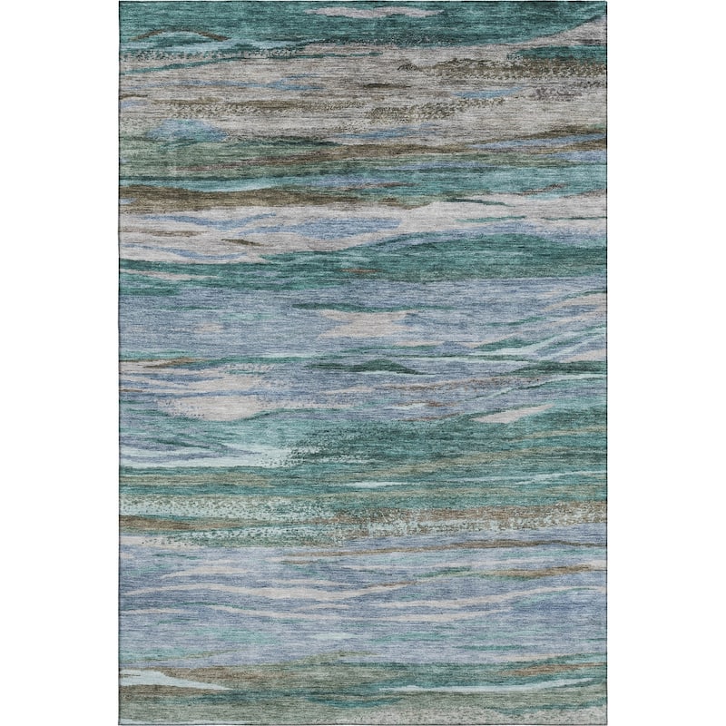 Premium Washable Super Soft Modern Stripes Mayfield Rug