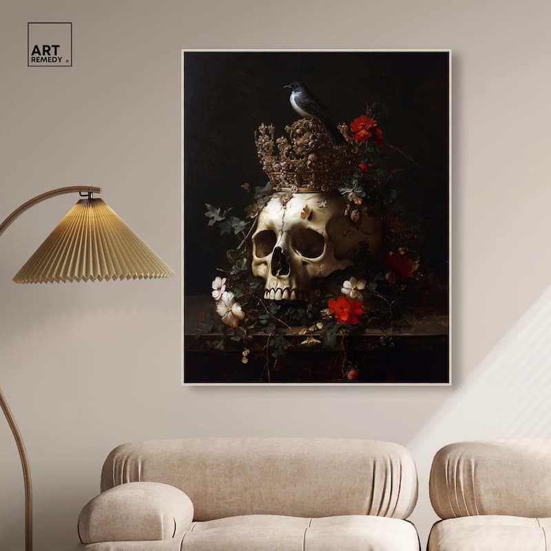 Skull's Legacy Canvas by Art Remedy