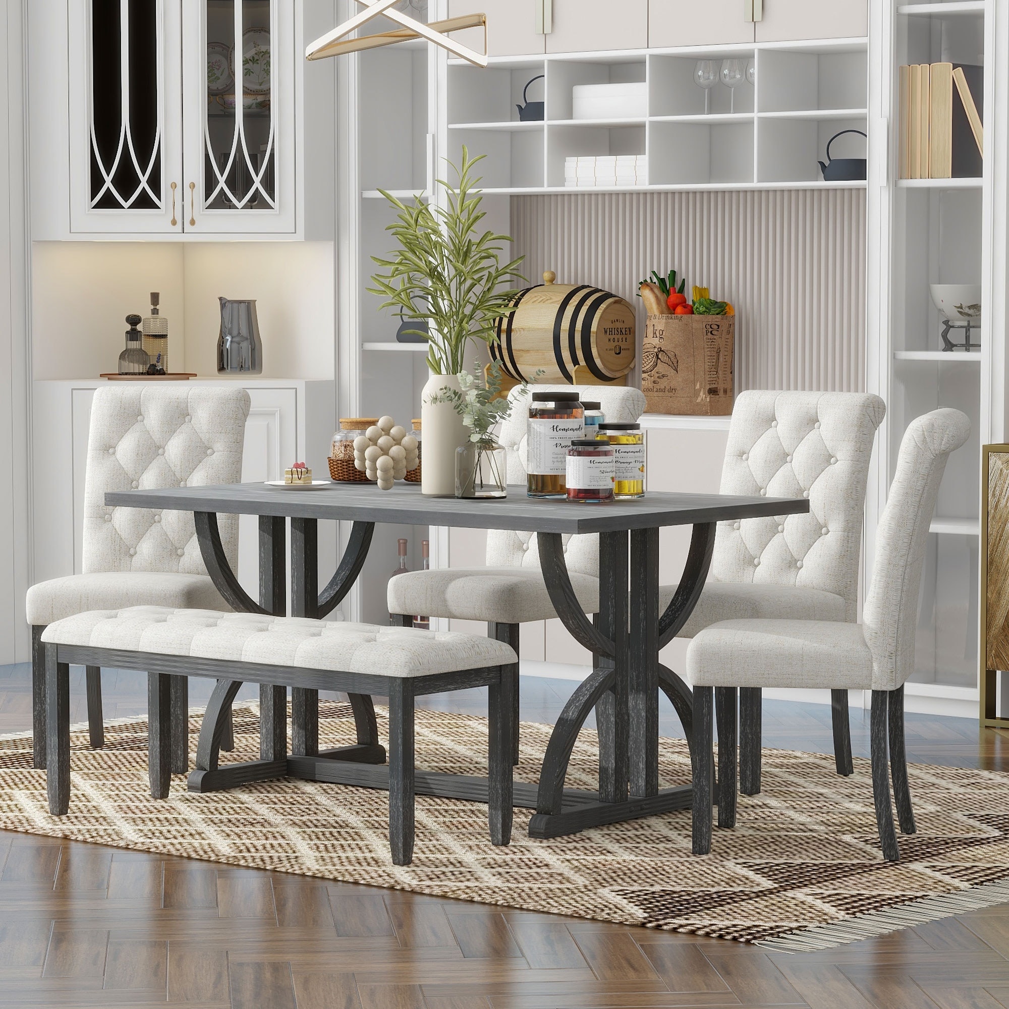 Dining room set upholstered chairs new arrivals