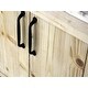 preview thumbnail 8 of 14, KitchenBathCollection Birmingham 48" Bathroom Vanity with Carrara Marble Top