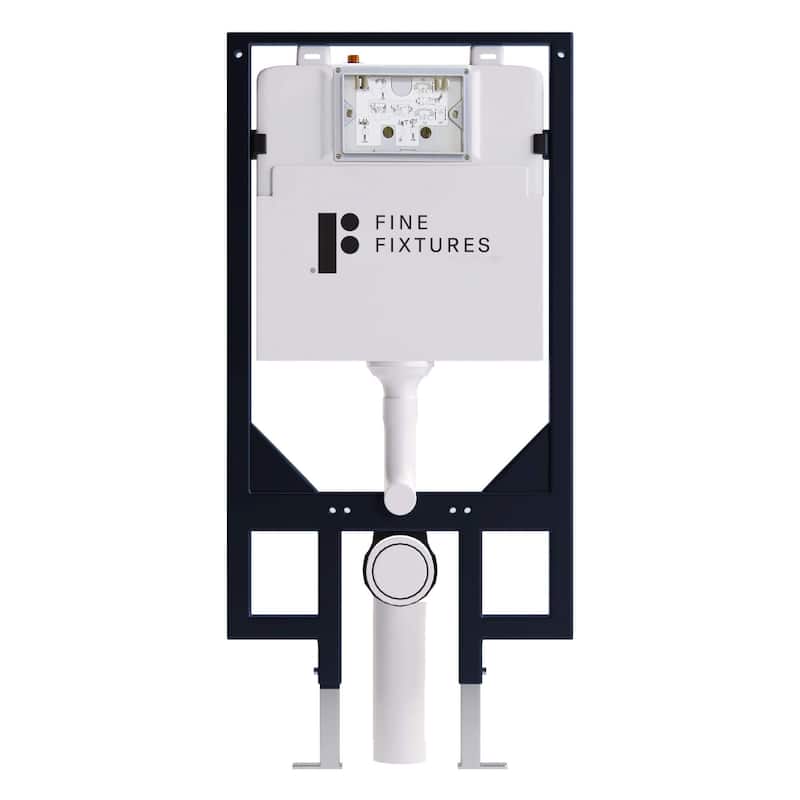 Fine Fixtures Wall Hung Toilet Concealed Tank Carrier - Universal In-Wall Tank - 1.6 GPF.