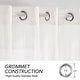 preview thumbnail 18 of 29, Deconovo Bedroom Crepe Solid Sheer Voile Curtain (2 Panels)