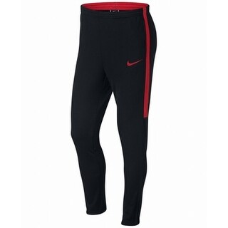 nike black and red joggers