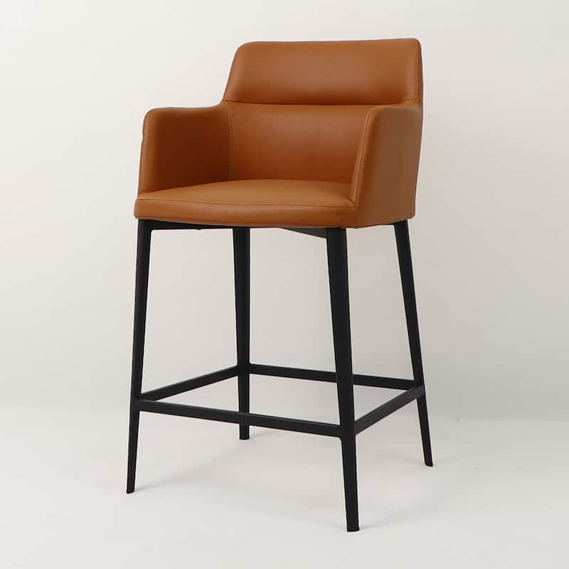 Williamsburg Modern Leatherette Bar Stool (25-inch/ 29-inch)