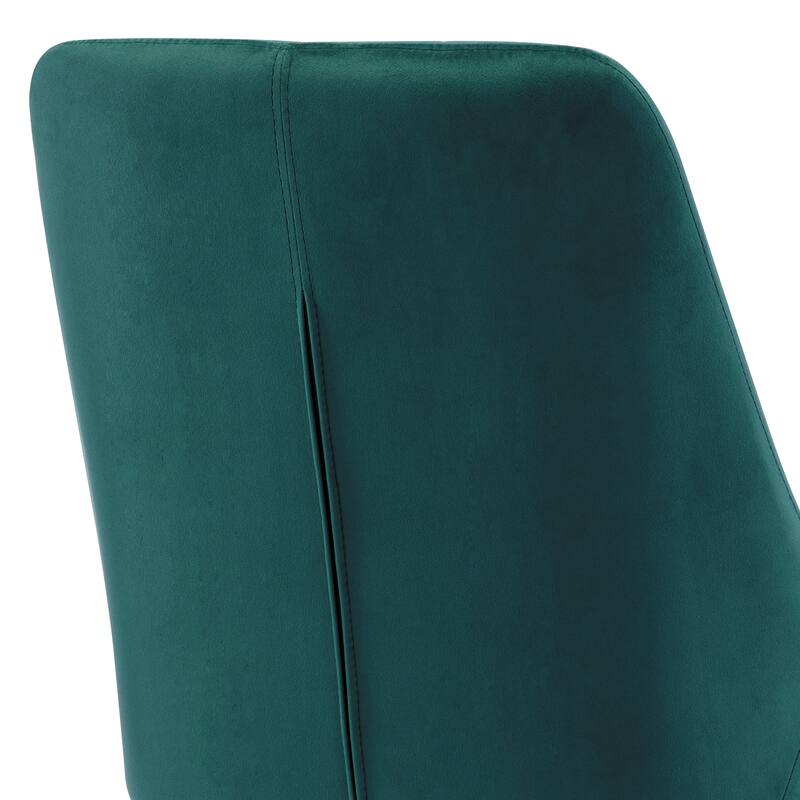 Contemporary Upholstered Velvet Dining Side Chairs - 23.5L×20.5W×35.5H