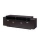 preview thumbnail 1 of 4, Merc Contemporary Multi-functional Storage TV Console by Furniture of America 60 Inch - Cappuccino