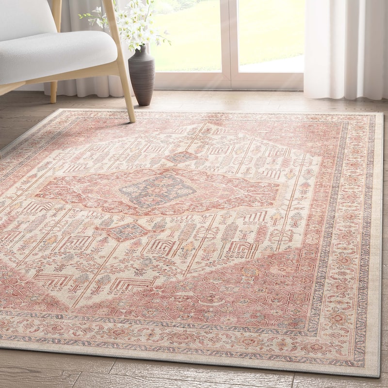 Well Woven Apollo San Marino Persian Oriental Washable Area Rug