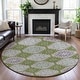 preview thumbnail 96 of 99, Premium Washable Super Soft Global Modern Mayfield Rug Lime - 8' x 8'