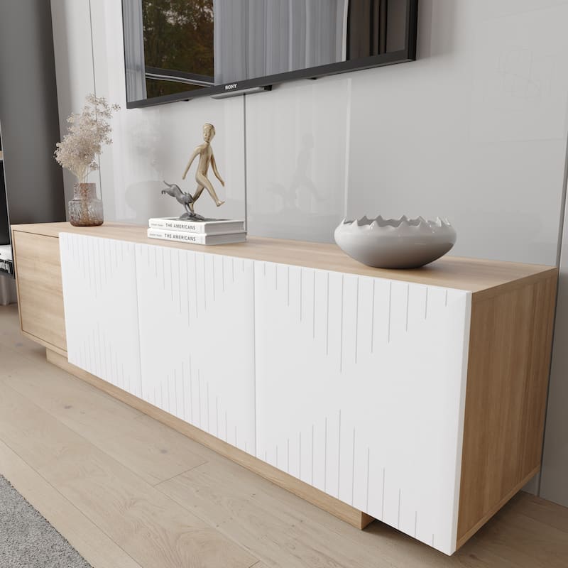 Nexera Riva TV Stand for TVs up to 80 inches