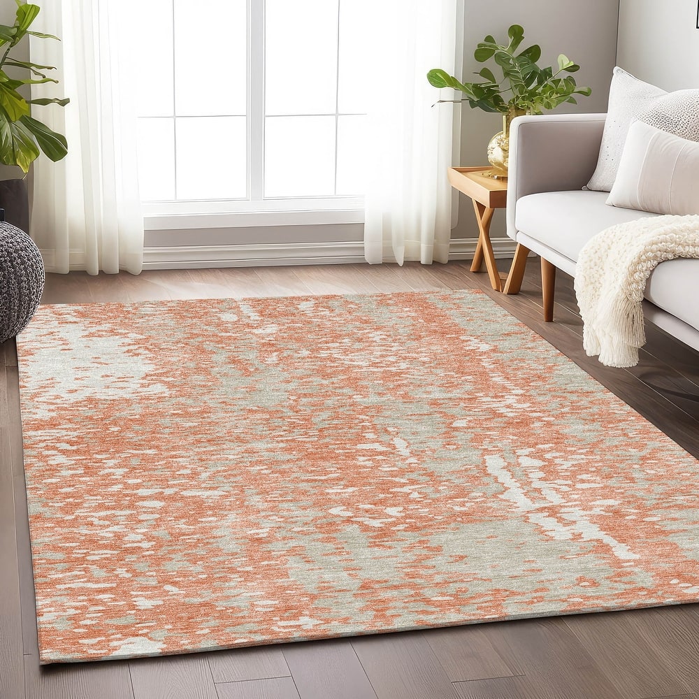 Premium Washable Super Soft Abstract Causal Mayfield Rug