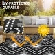 preview thumbnail 6 of 22, Garvee Vintage Geometric Diamond Outdoor Patio Rug