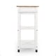 preview thumbnail 6 of 16, Dade Kitchen Cart with Wheels by Christopher Knight Home