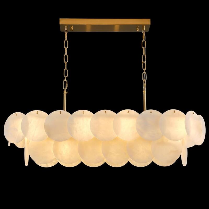 KAYLA Modern Natural Marble Living Room Chandeliers