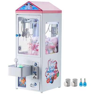 Claw Machine, 0-3" Jaw Diameter 0-5" Jaw lifting, Crane Prize Grabber Commercial Arcade Game Toys, Cool Fun Grab-And-Win Machine