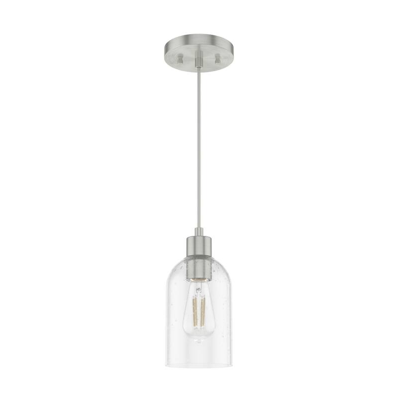 Hunter Lochemeade 1-Light Mini Pendant - Kitchen Island, Dining Room - Modern Farmhouse, Contemporary, Industrial
