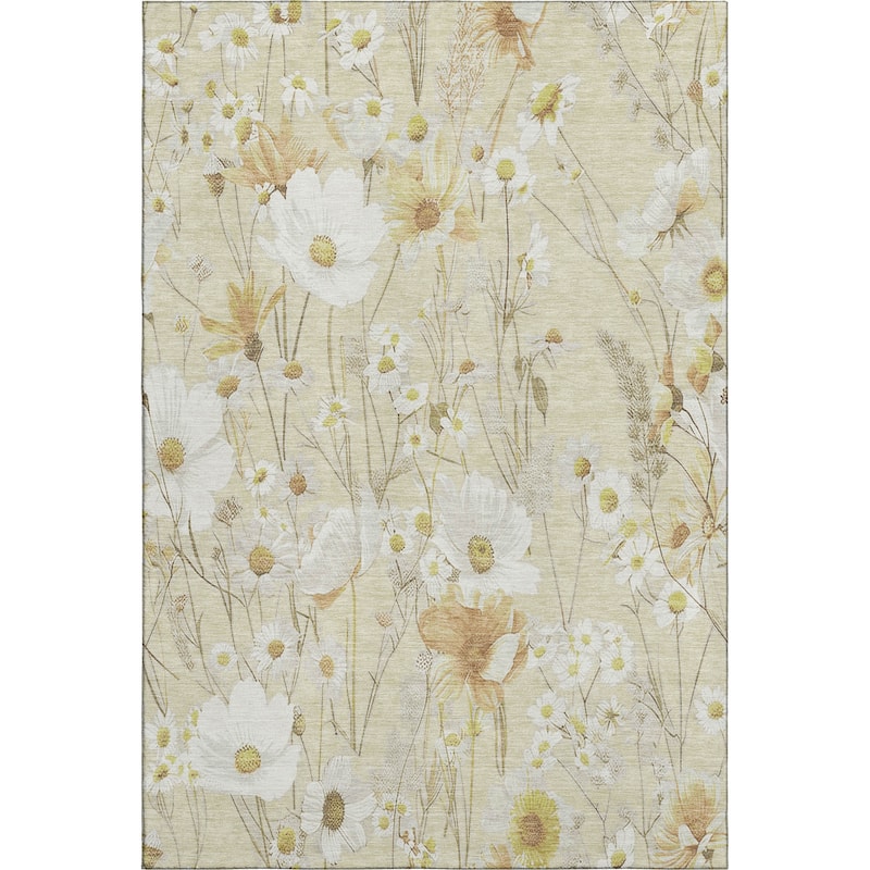 Premium Washable Super Soft Floral Mayfield Rug