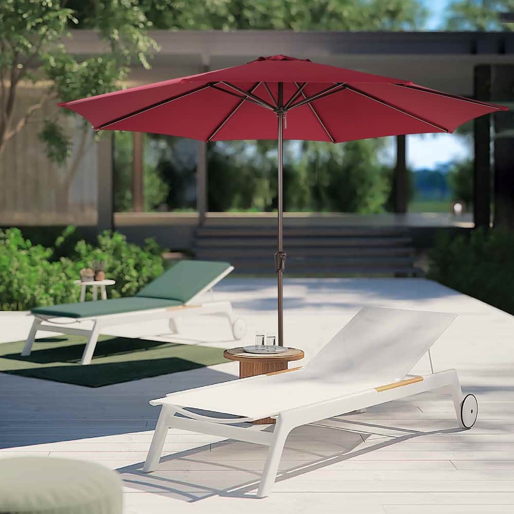 11ft Patio Market Umbrella with Crank