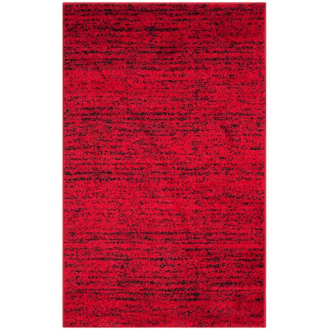 SAFAVIEH Adirondack Alberta Vintage Abstract Rug - 3' x 5' - Red/Black