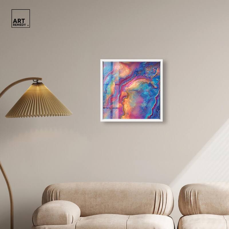 Glittering Spectrum II Shadowbox by Art Remedy