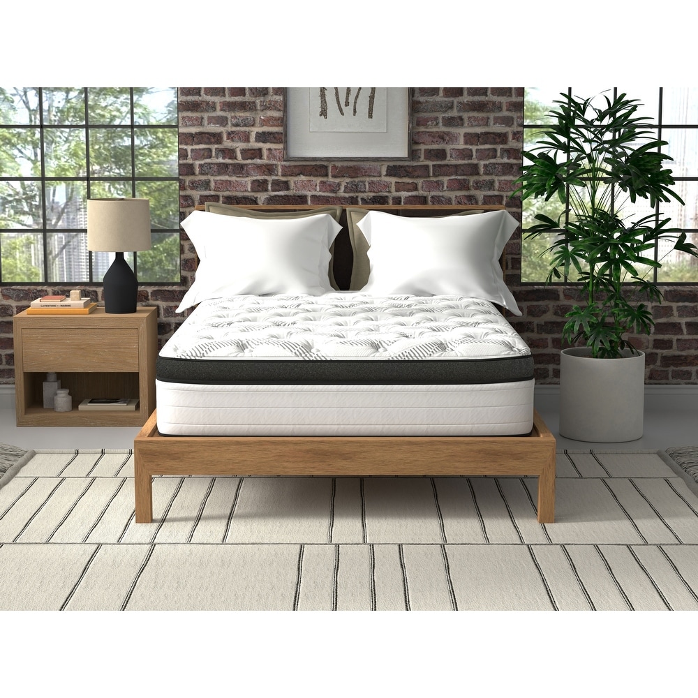 American Bedding SleepCool 14" Plush Hybrid Mattress