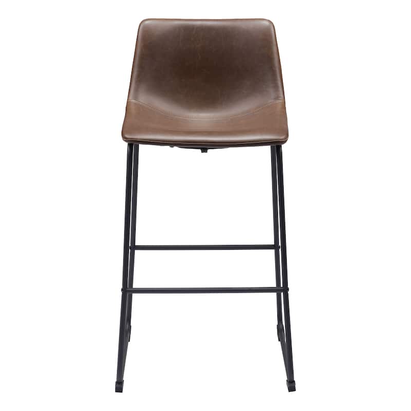 Smart Bar Chair (Set of 2) - 19.7" W x 21.3" D x 39.4" H