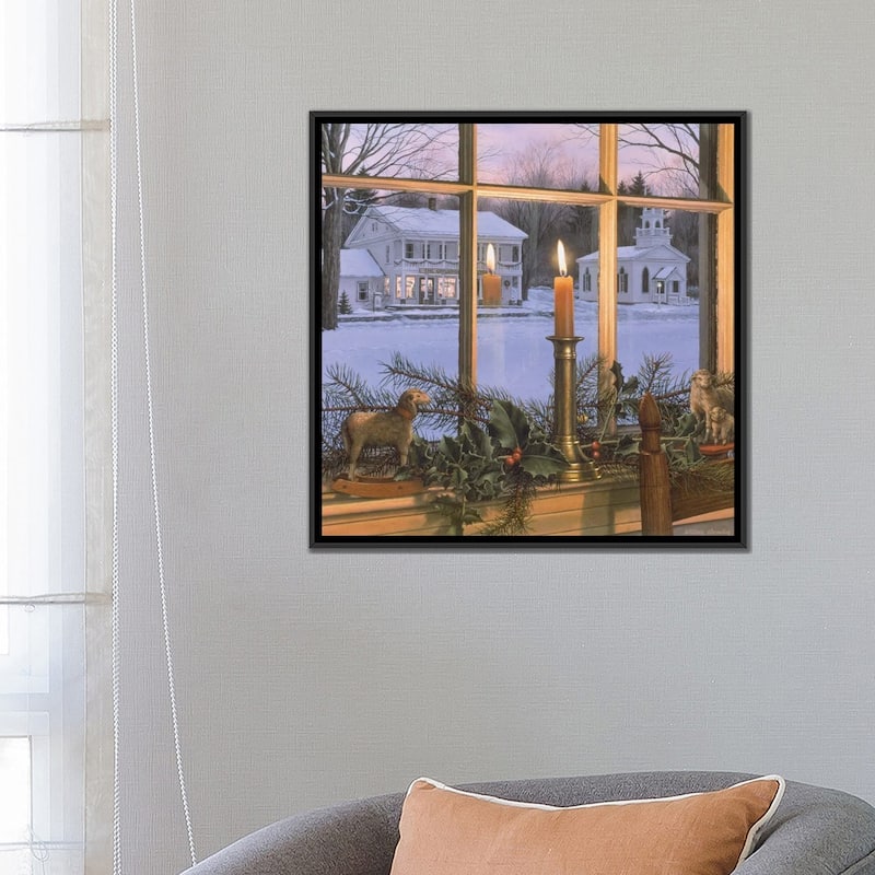 iCanvas "Season Of Peace" by William Breedon Framed Canvas Print