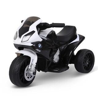 Electric Ride On Toddler Motorcycle with Headlight, Music, and 6V Battery