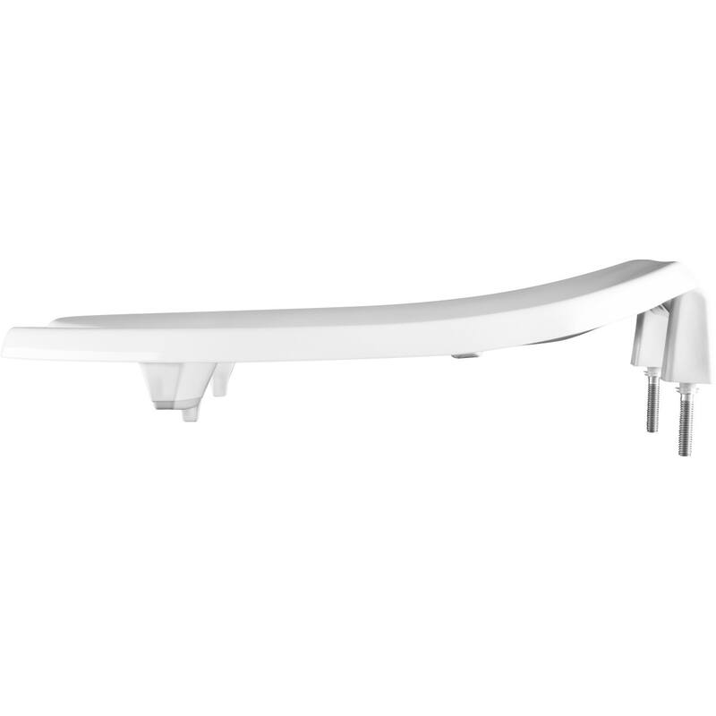 Bemis Medic-Aid® Elongated Plastic Open Front Toilet Seat Less
