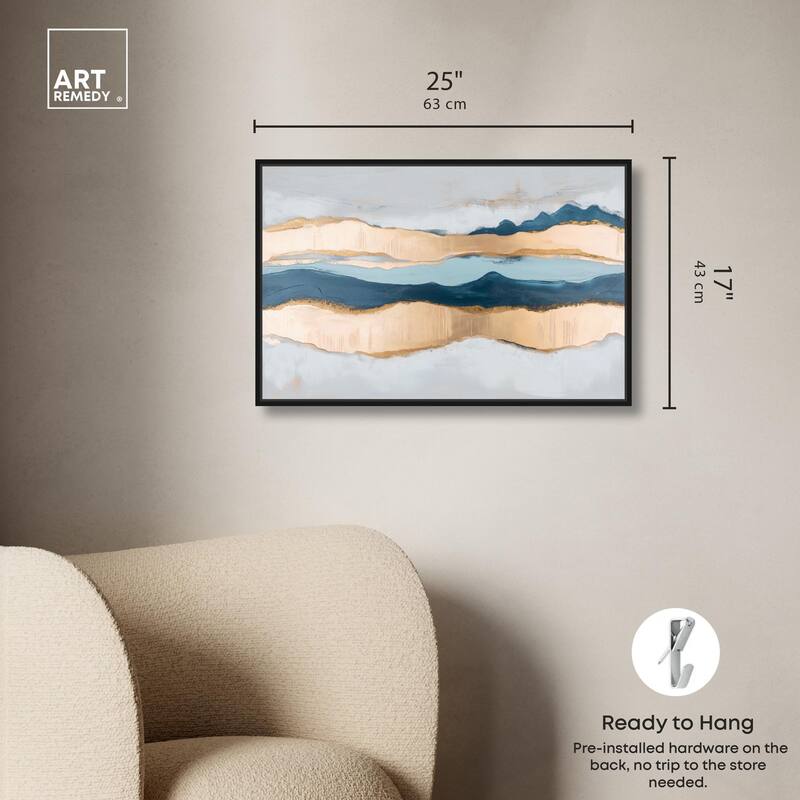Blue Ridge I Canvas by Art Remedy