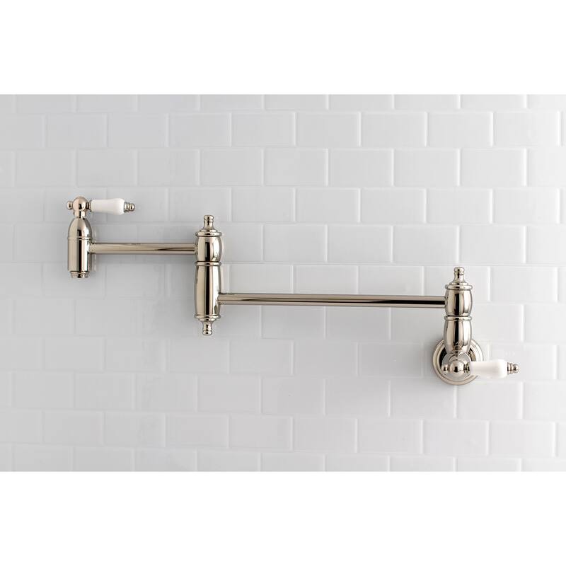 Restoration Wall Mounted Pot Filler Faucet
