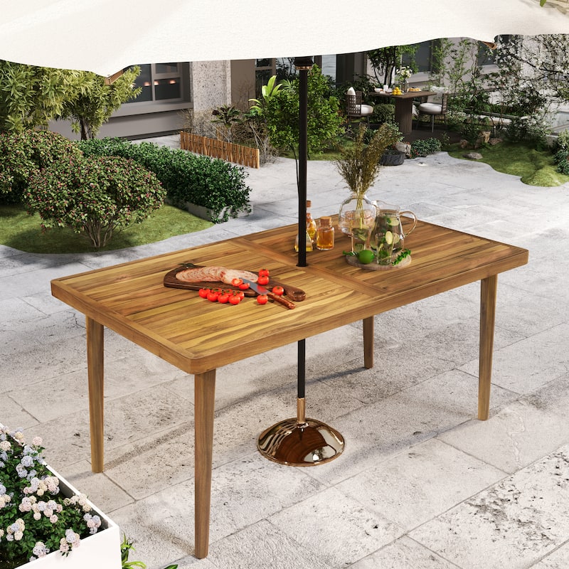Christopher Knight Home - Liam Acacia Outdoor Dining Table - Teak