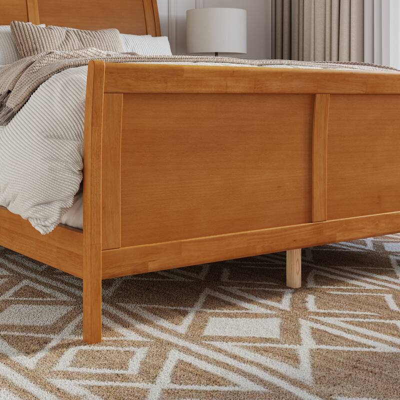 AFI Portland Foundation Bed with Matching Footboard