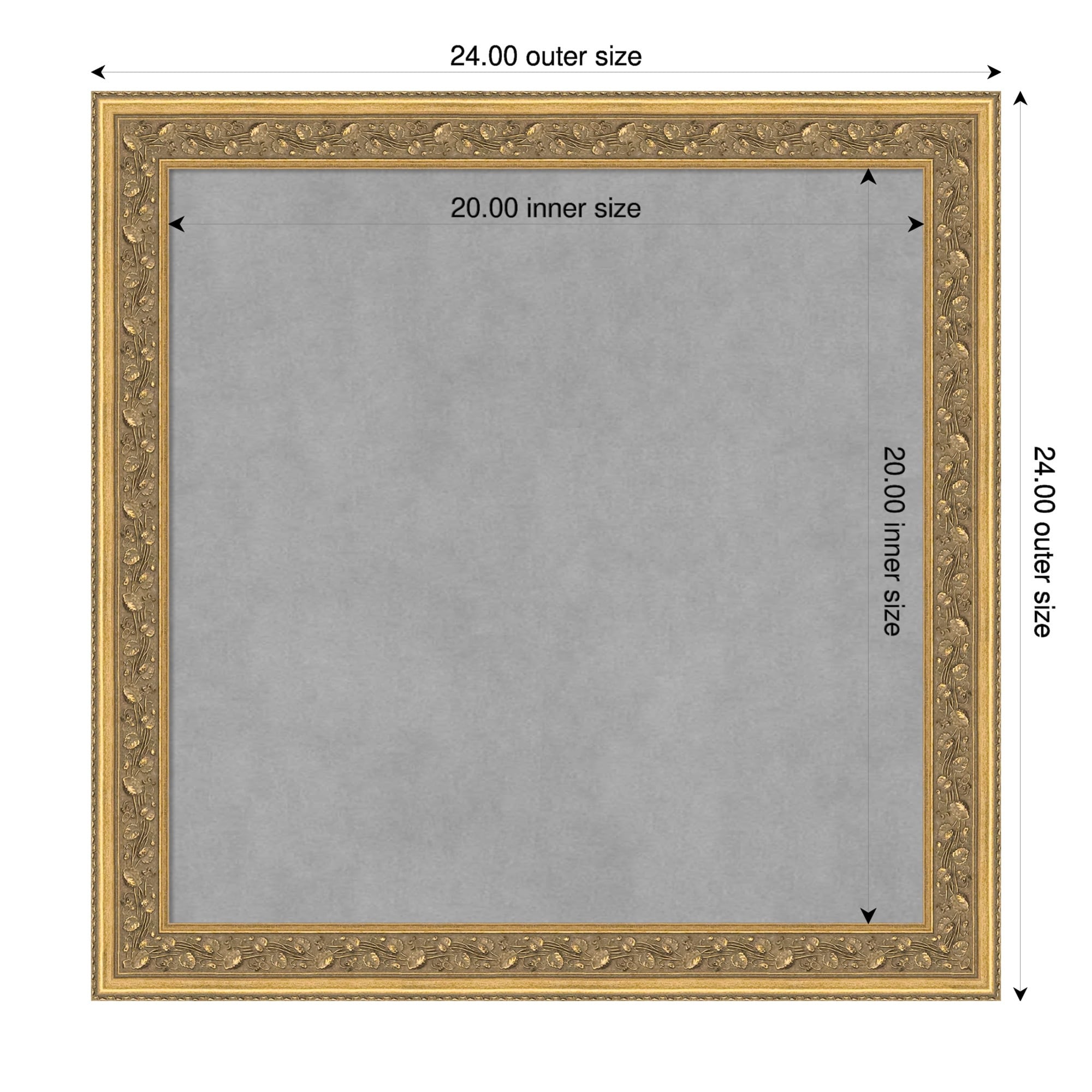 Amanti Art Carter Dark Gold Framed