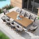 Option Teak(11 Pcs Rectangular Teak Table)