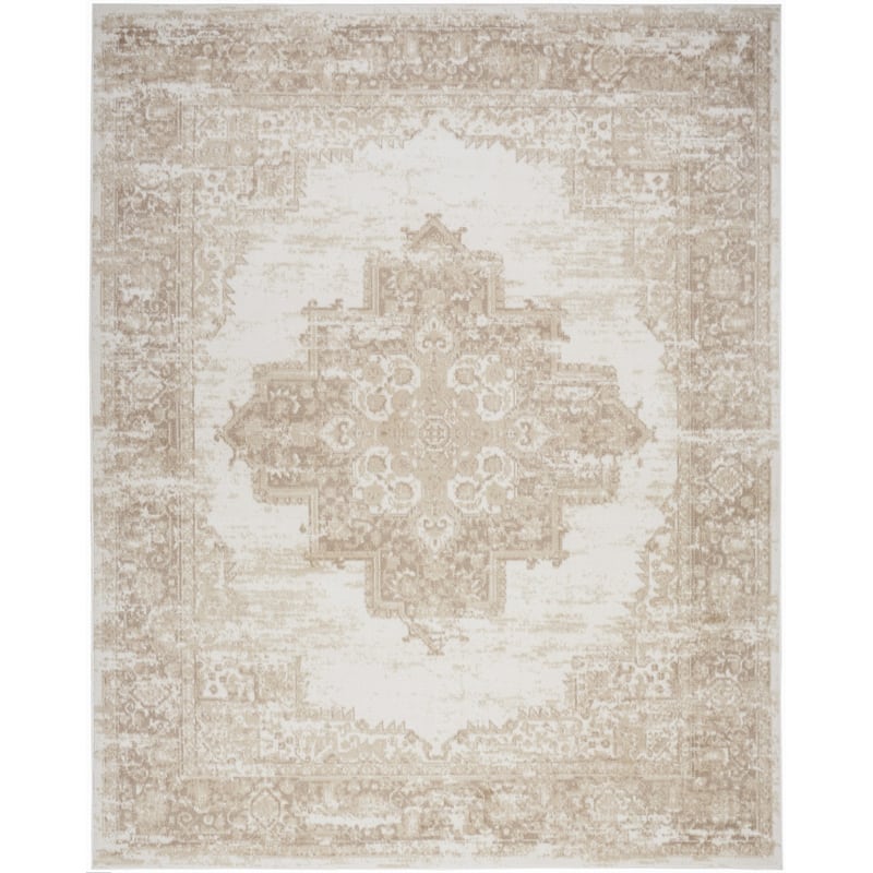 Lulud Power Loomed Distressed Area Rug By HomeRoots