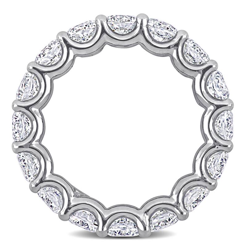 Miadora 4 3/8ct TDW Diamond Eternity Ring in 14k White Gold