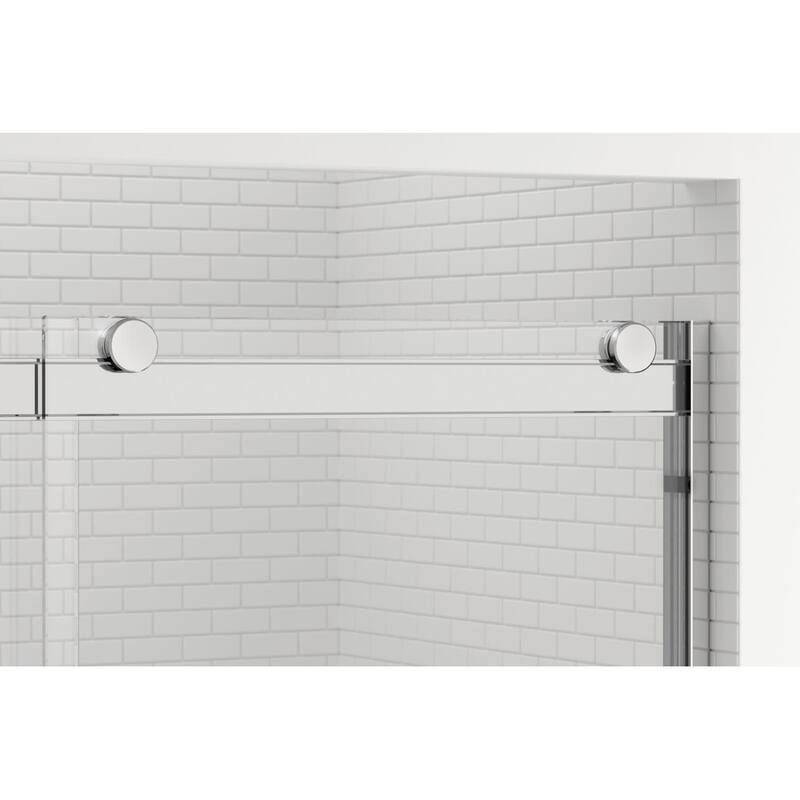 Basco RTLH05B5270CL Rotolo 70" High x 48" Wide Bypass Semi Frameless
