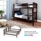 preview thumbnail 26 of 55, Max and Lily Twin over Twin Solid Wood Bunk Bed