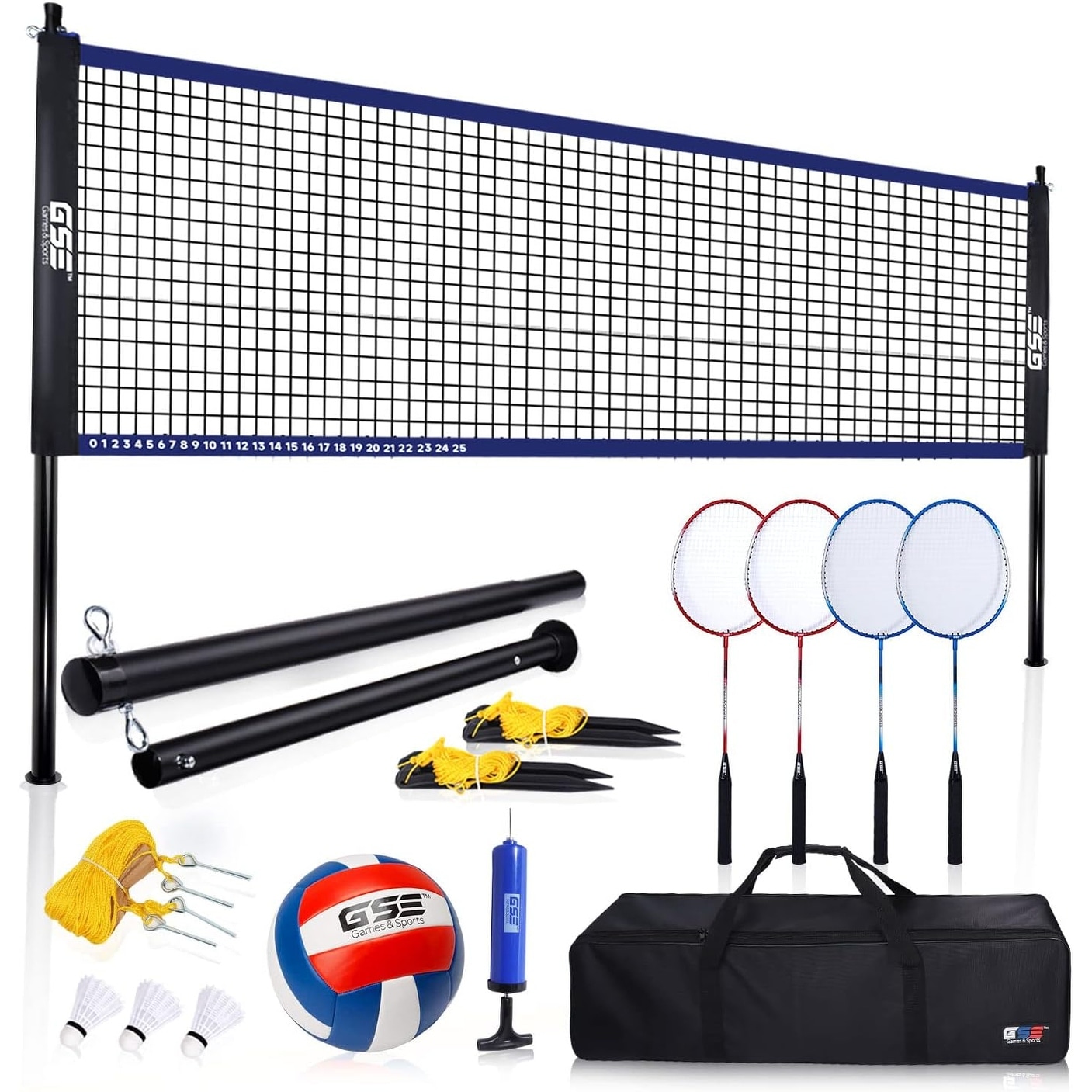 Portable badminton deals net