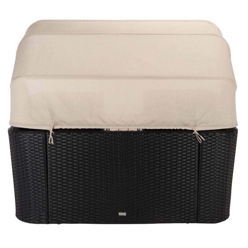 SAFAVIEH Outdoor Living Victoria Double Daybed - 65"W x 82"D x 56"H