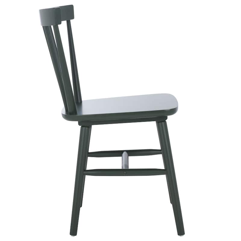 SAFAVIEH Signa Spindle Farmhouse Dining Chair (Set of 2) - 20" W x 20" D x 33" H - 20"W x 20"D x 33"H