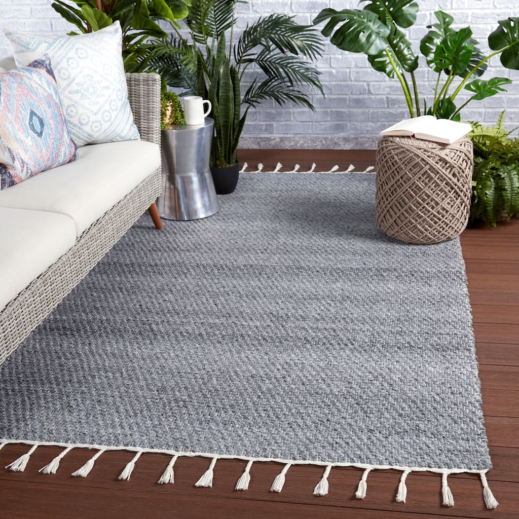 Padraig Indoor/ Outdoor Solid Area Rug